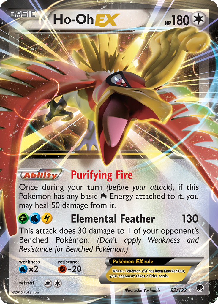 Ho-Oh EX (92/122) [XY: BREAKpoint] | Total Play