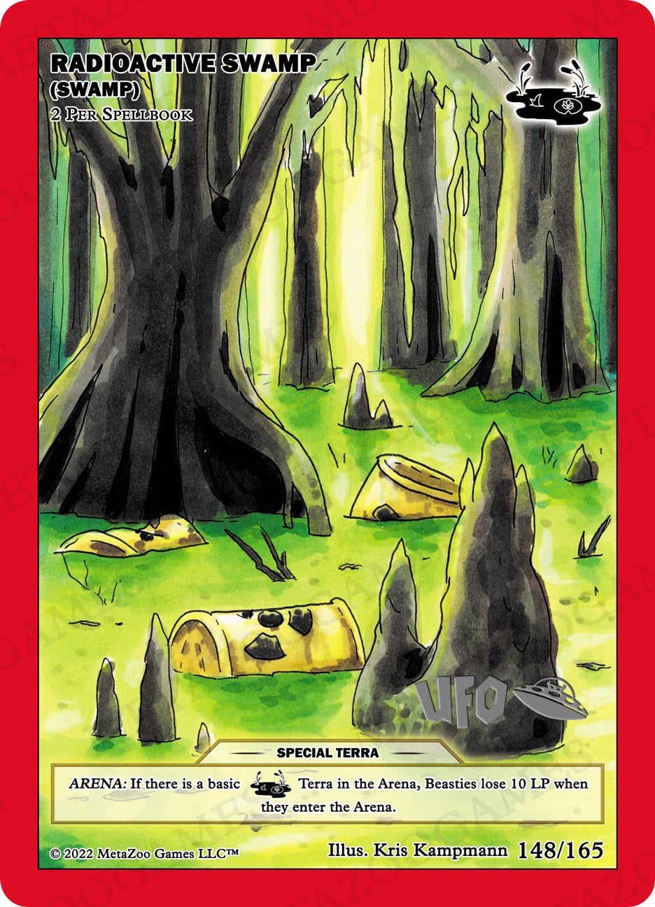 Radioactive Swamp (Swamp) [Cryptid Nation: UFO First Edition Spoiler Pack] | Total Play