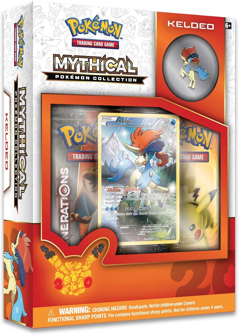 Generations - Mythical Pokemon Collection Case (Keldeo) | Total Play