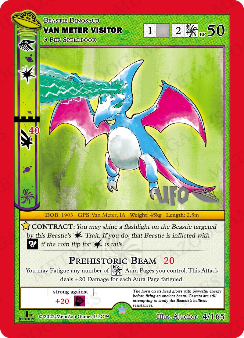 Van Meter Visitor [Cryptid Nation: UFO First Edition Spoiler Pack] | Total Play