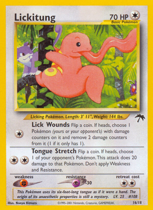 Lickitung (16/18) [Southern Islands] | Total Play