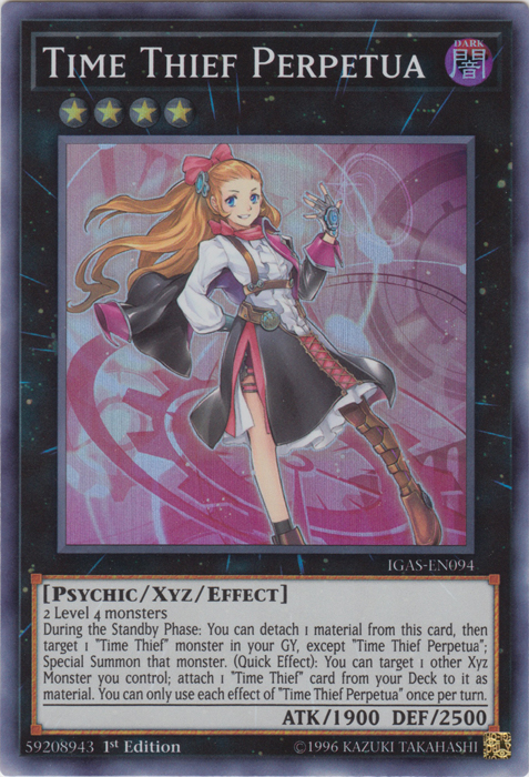 Time Thief Perpetua [IGAS-EN094] Super Rare | Total Play