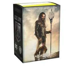 Dragon Shield: Standard 100ct Art Sleeves - Justice League (Aquaman) | Total Play