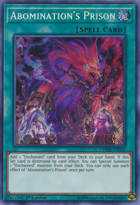 Abomination's Prison [CHIM-EN054] Secret Rare | Total Play