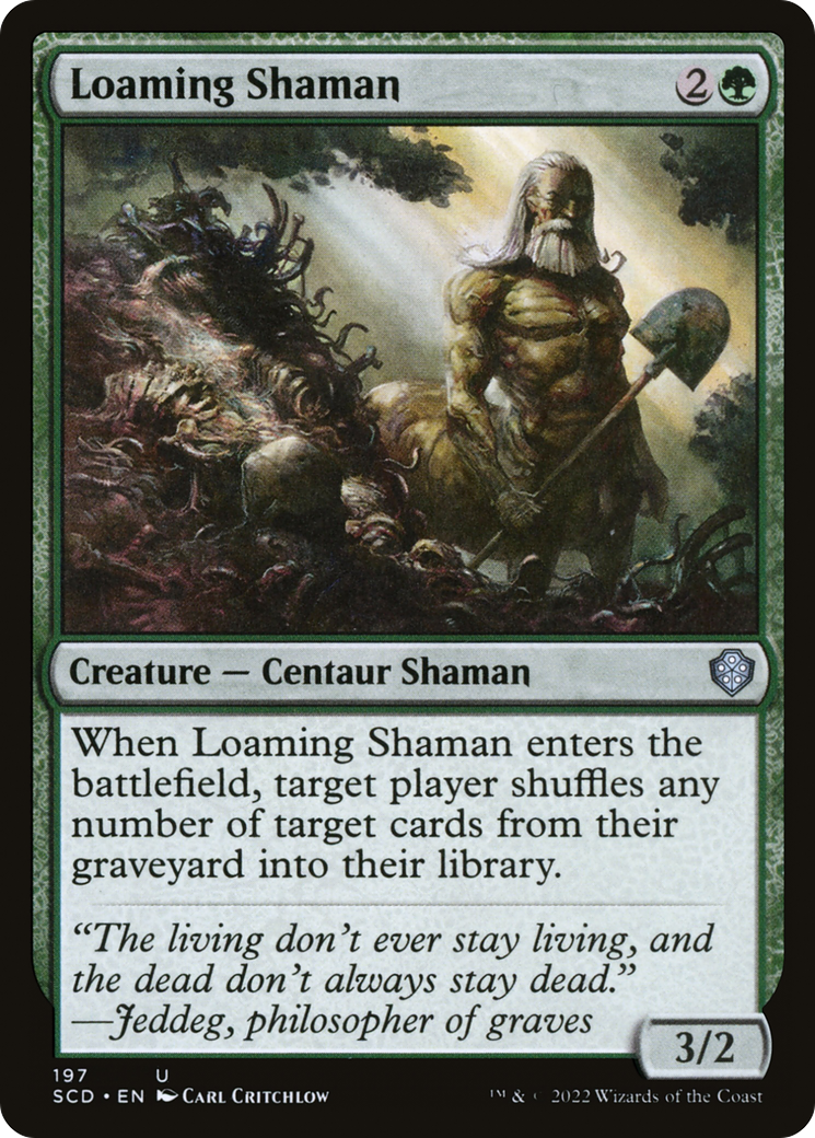 Loaming Shaman [Starter Commander Decks] | Total Play