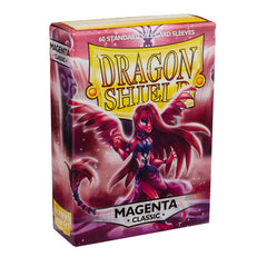 Dragon Shield: Standard 60ct Sleeves - Magenta (Classic) | Total Play
