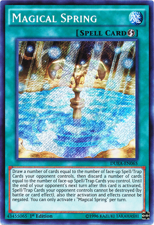 Magical Spring [DUEA-EN065] Secret Rare | Total Play