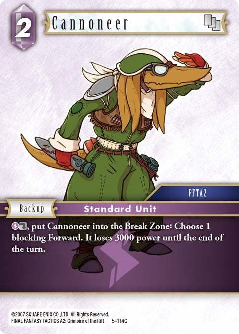 Cannoneer [Opus V] | Total Play