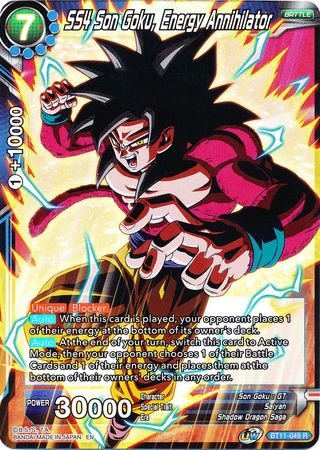 SS4 Son Goku, Energy Annihilator (BT11-049) [Vermilion Bloodline 2nd Edition] | Total Play