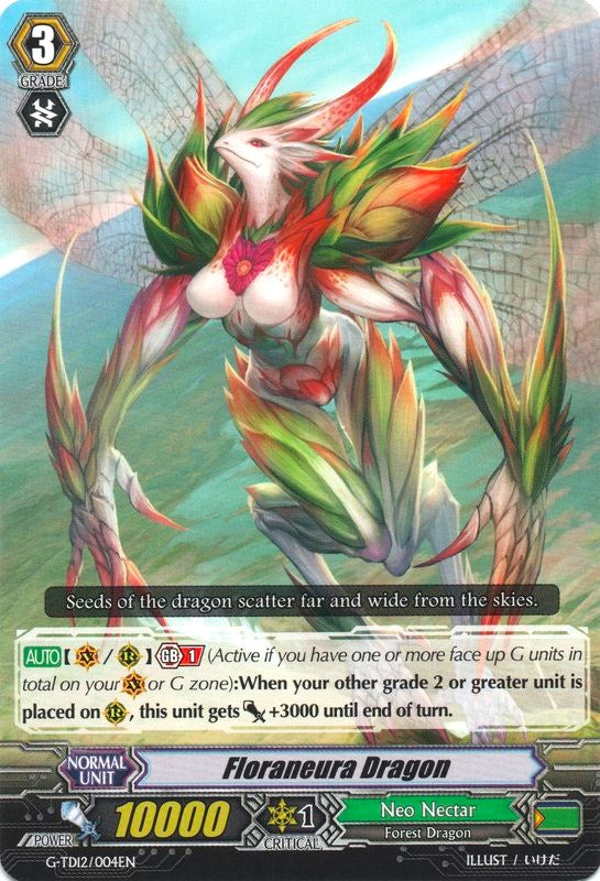 Floraneura Dragon (G-TD12/004EN) [Flower Princess of Abundant Blooming] | Total Play