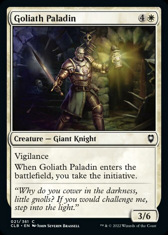 Goliath Paladin [Commander Legends: Battle for Baldur's Gate] | Total Play