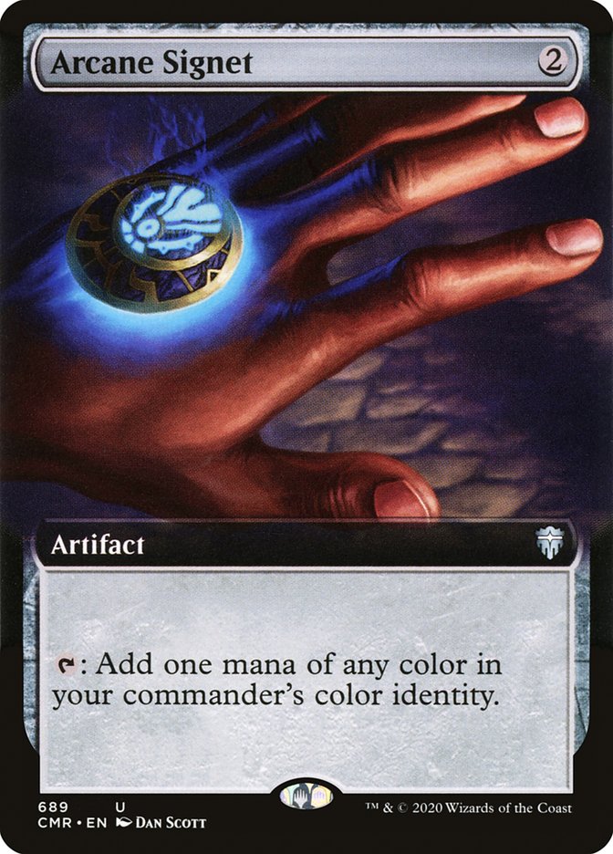 Arcane Signet (Extended Art) [Commander Legends] | Total Play