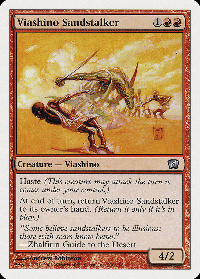 Viashino Sandstalker [Eighth Edition] | Total Play