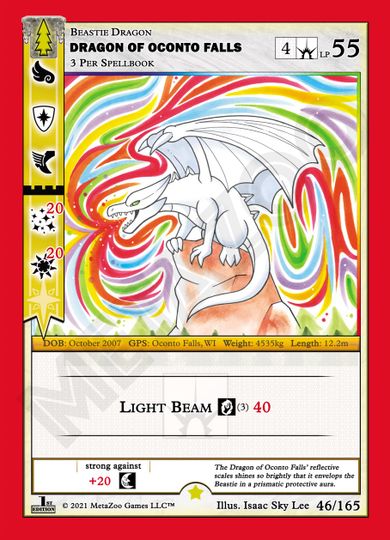 Dragon of Oconto Falls [Cryptid Nation: Wilderness] | Total Play