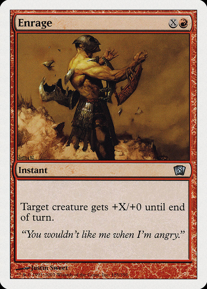 Enrage (Oversized) [Eighth Edition] | Total Play