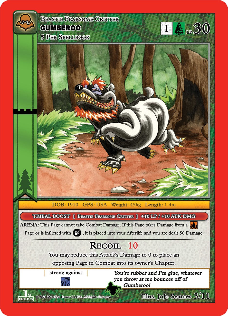 Gumberoo (Spider Grandmother) [Cryptid Nation: Nightfall First Edition Release Event Deck] | Total Play