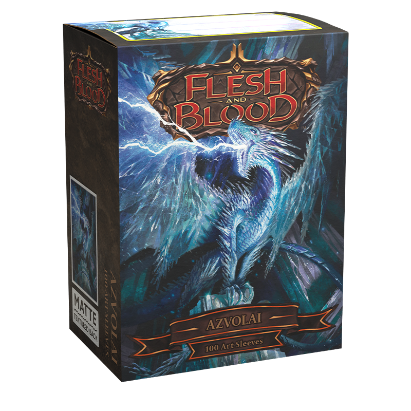 Dragon Shield: Standard 100ct Art Sleeves - Flesh and Blood (Azvolai) | Total Play