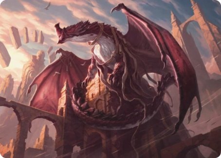 Velomachus Lorehold Art Card [Strixhaven: School of Mages Art Series] | Total Play