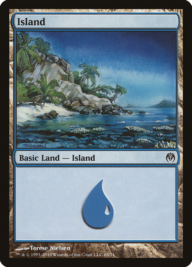 Island (68) [Duel Decks: Phyrexia vs. the Coalition] | Total Play