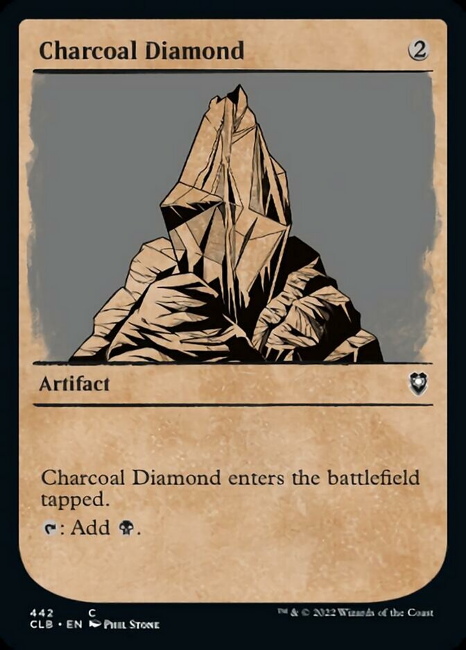 Charcoal Diamond (Showcase) [Commander Legends: Battle for Baldur's Gate] | Total Play