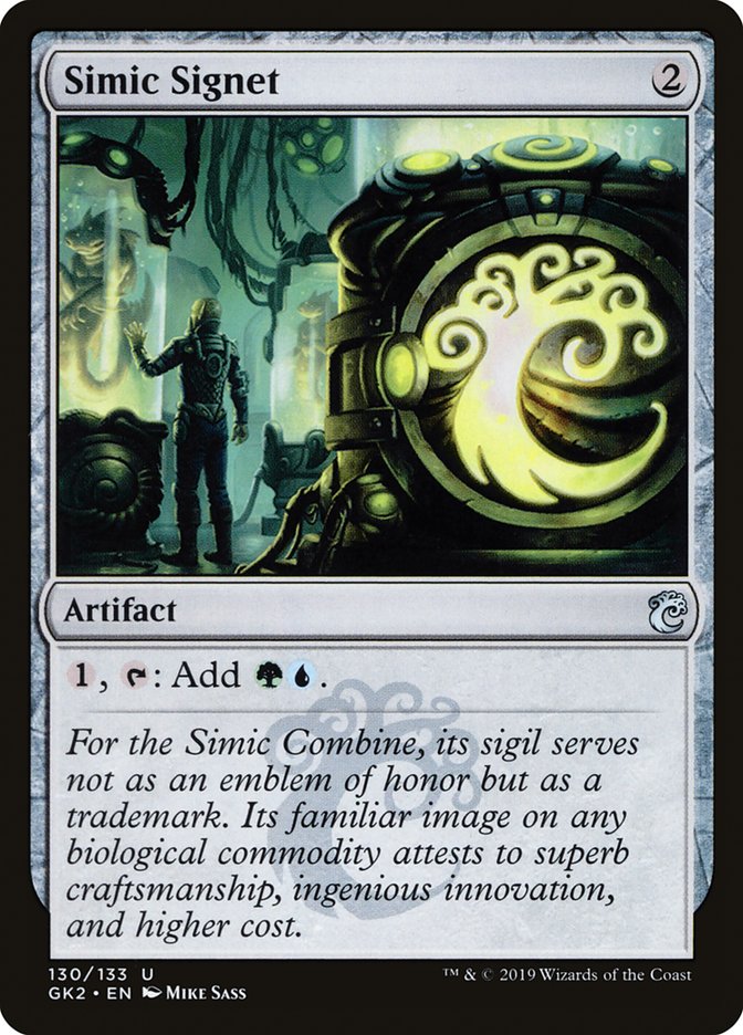 Simic Signet [Ravnica Allegiance Guild Kit] | Total Play