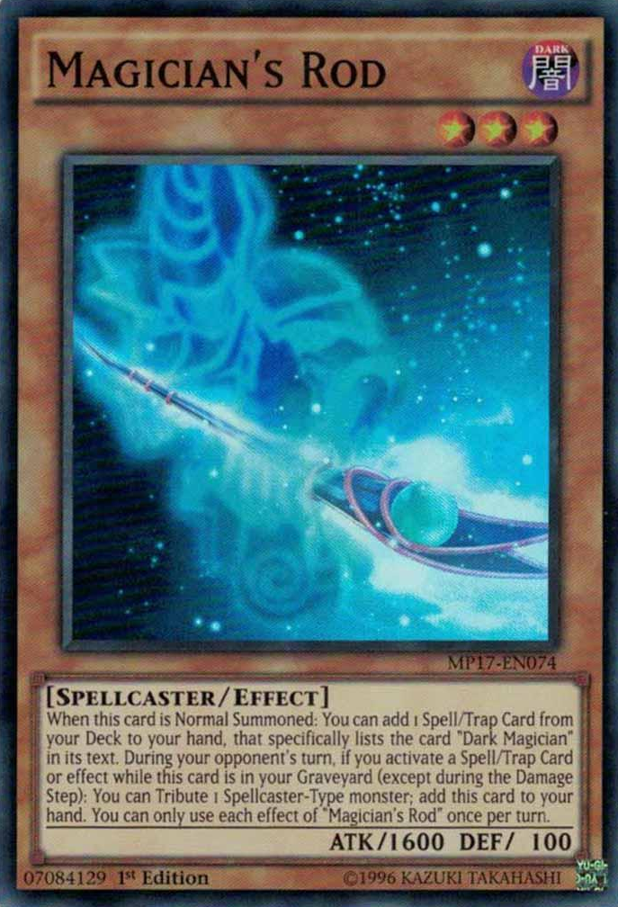 Magician's Rod [MP17-EN074] Super Rare | Total Play