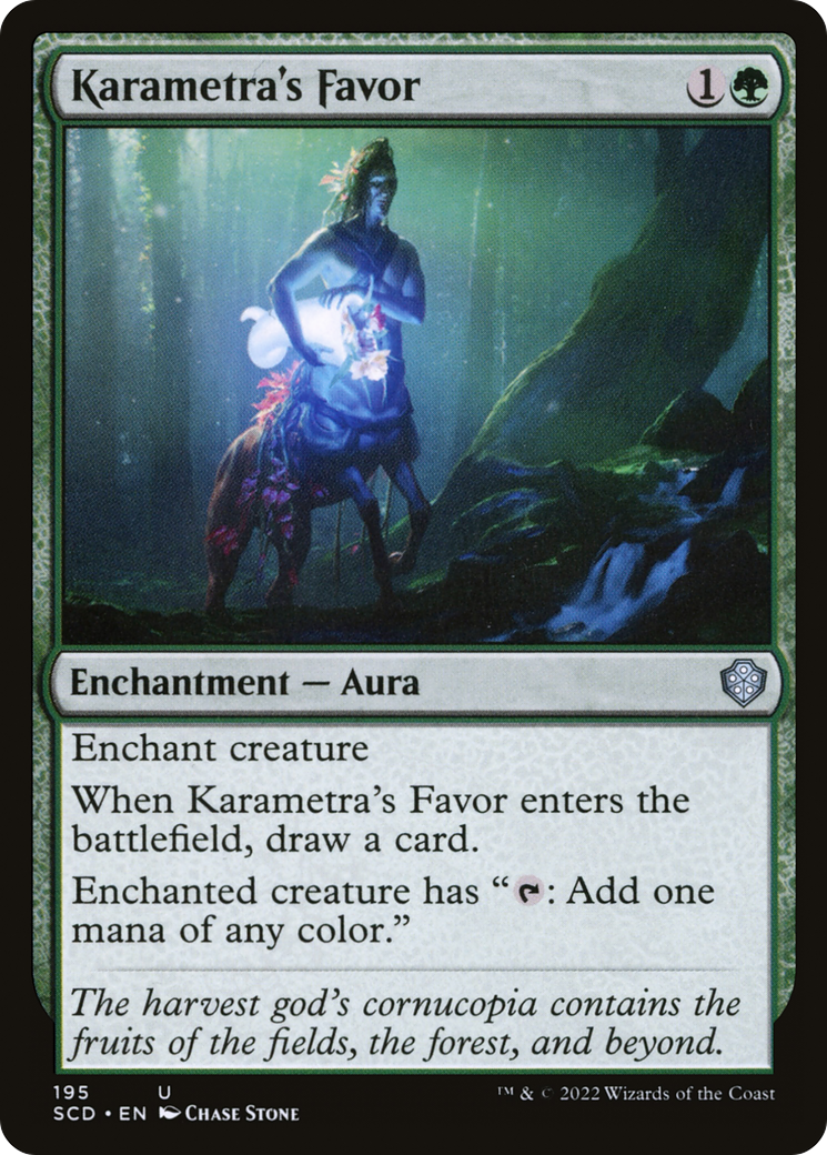 Karametra's Favor [Starter Commander Decks] | Total Play