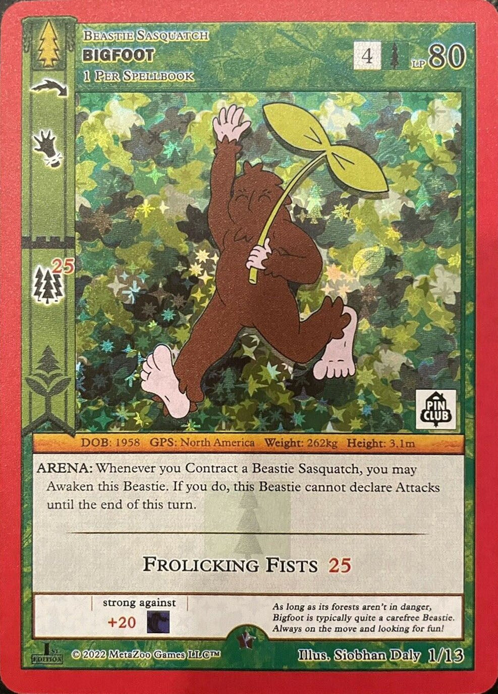 Bigfoot (1/13) [Cryptid Nation: Wilderness Mystery Collection] | Total Play