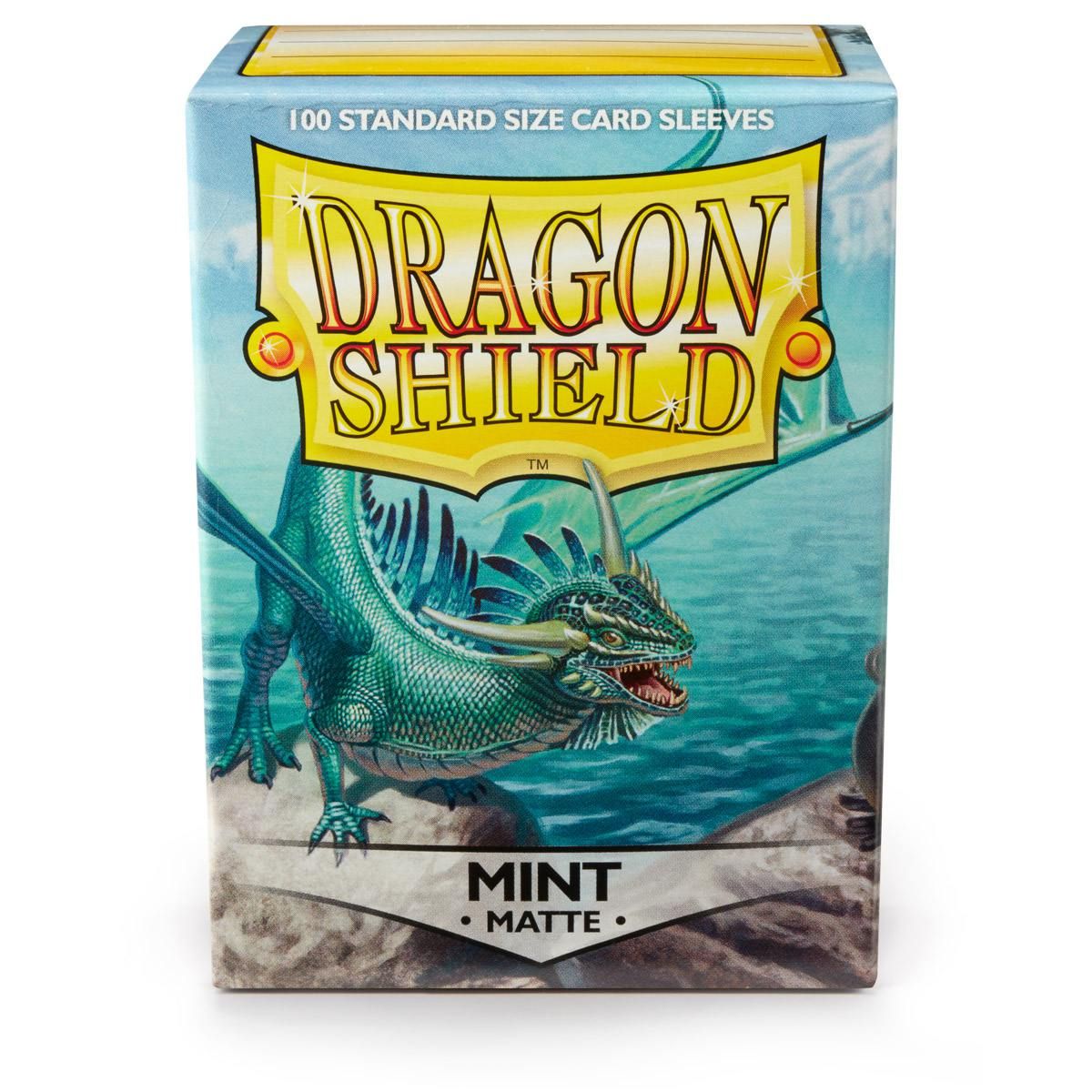 Dragon Shield: Standard 100ct Sleeves - Mint (Matte) | Total Play