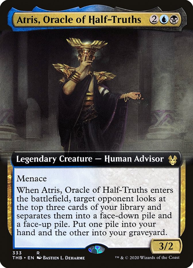 Atris, Oracle of Half-Truths (Extended Art) [Theros Beyond Death] | Total Play