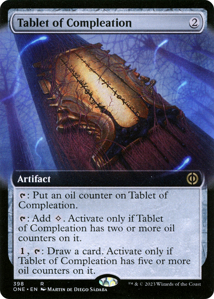 Tablet of Compleation (Extended Art) [Phyrexia: All Will Be One] | Total Play