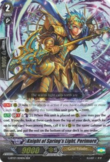 Knight ofring's Light, Perimore (G-BT07/004EN) [Glorious Bravery of Radiant Sword] | Total Play