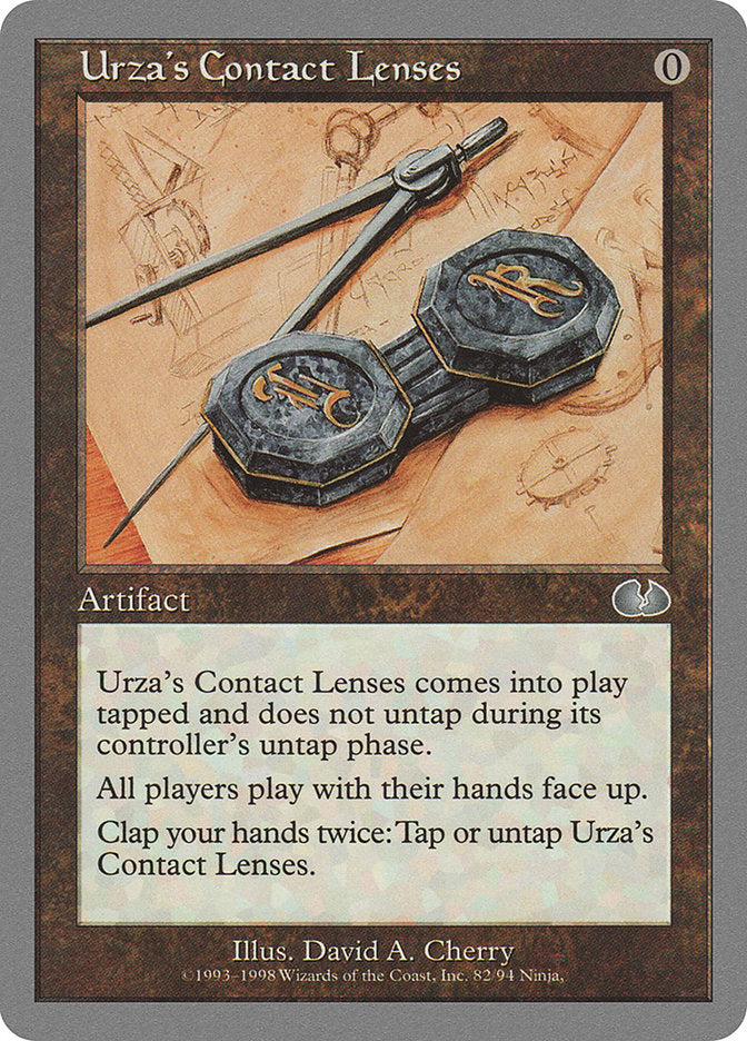 Urza's Contact Lenses [Unglued] | Total Play