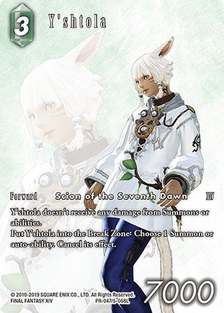 Y'shtola [Opus V Promo Cards] | Total Play