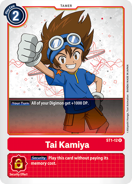 Tai Kamiya [ST1-12] [Starter Deck: Gaia Red] | Total Play