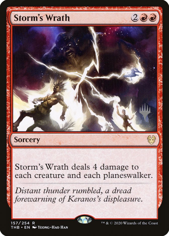 Storm's Wrath (Promo Pack) [Theros Beyond Death Promos] | Total Play