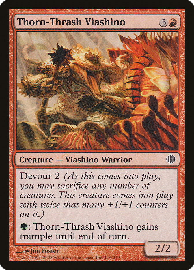 Thorn-Thrash Viashino [Shards of Alara] | Total Play