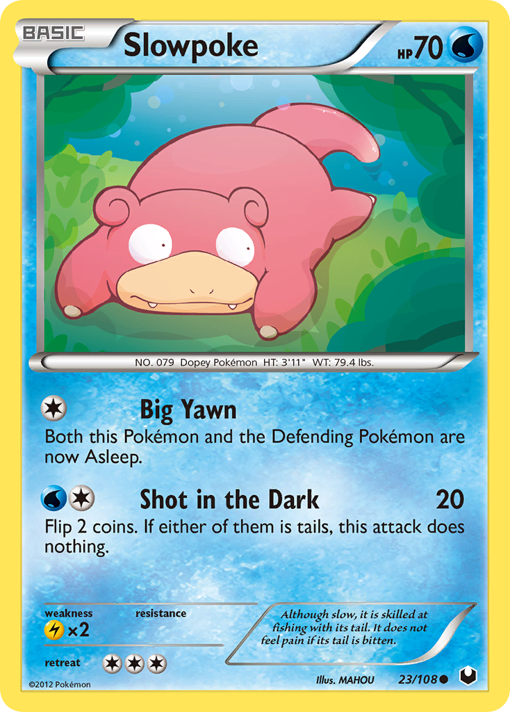 Slowpoke (23/108) [Black & White: Dark Explorers] | Total Play