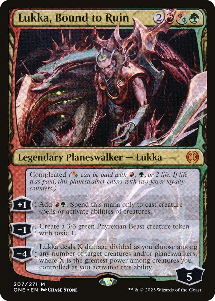 Lukka, Bound to Ruin [Phyrexia: All Will Be One] | Total Play