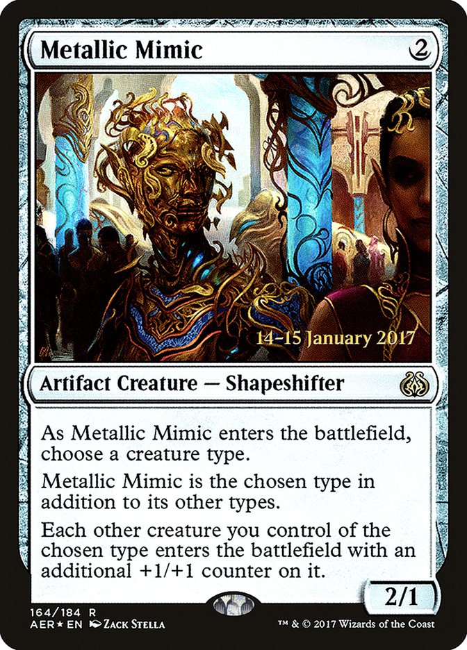 Metallic Mimic [Aether Revolt Prerelease Promos] | Total Play