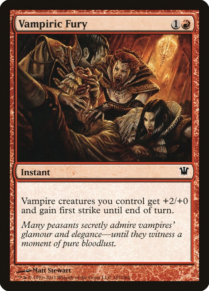 Vampiric Fury [Innistrad] | Total Play