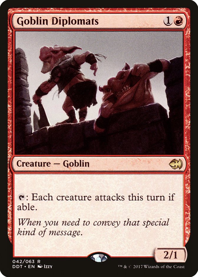 Goblin Diplomats [Duel Decks: Merfolk vs. Goblins] | Total Play