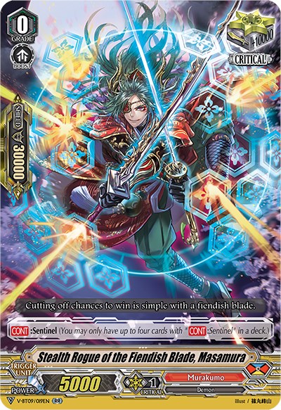 Stealth Rogue of the Fiendish Blade, Masamura (V-BT09/019EN) [Butterfly d'Moonlight] | Total Play