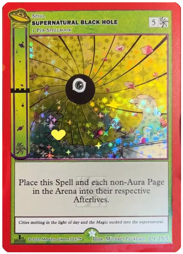 Supernatural Black Hole [Cryptid Nation: UFO First Edition] | Total Play