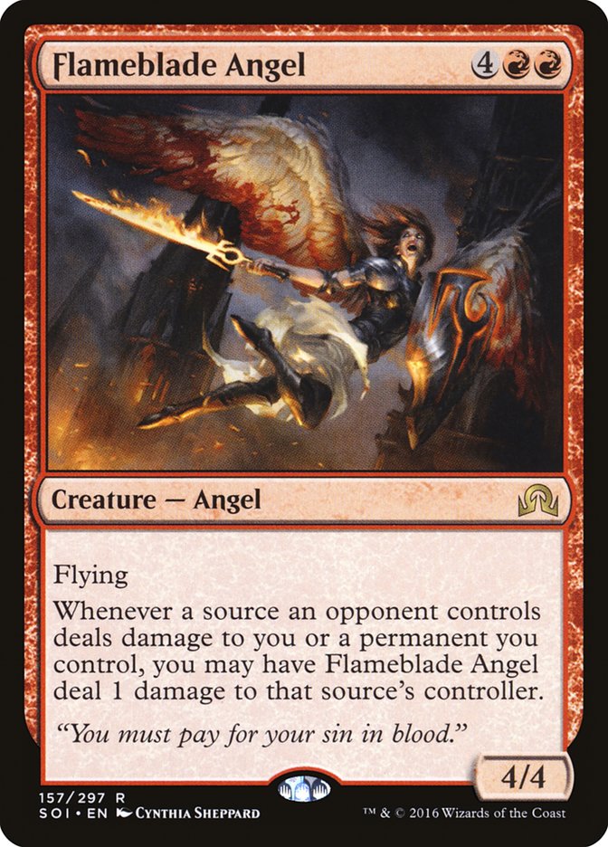Flameblade Angel [Shadows over Innistrad] | Total Play