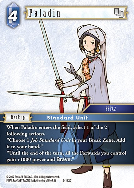 Paladin [Opus IX] | Total Play
