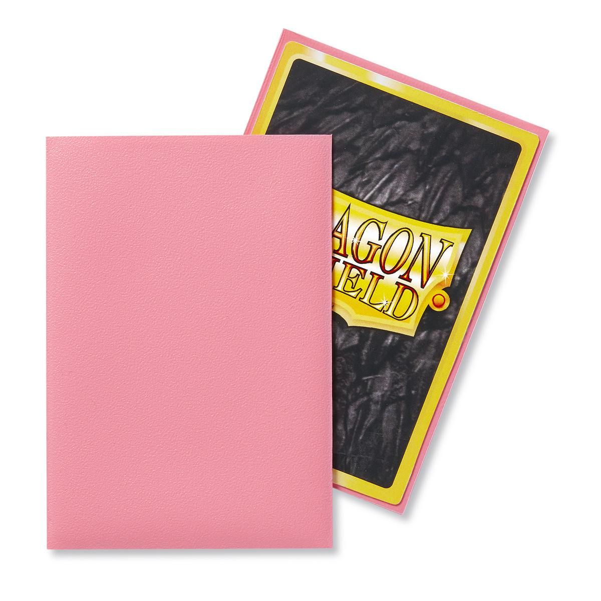 Dragon Shield: Japanese Size 60ct Sleeves - Pink (Matte) | Total Play