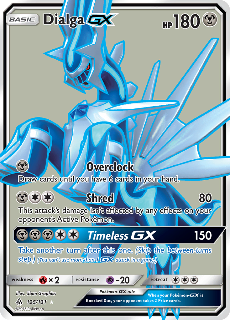 Dialga GX (125/131) [Sun & Moon: Forbidden Light] | Total Play