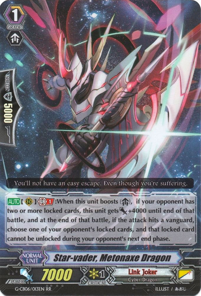 Star-vader, Metonaxe Dragon (G-CB06/013EN) [Rondeau of Chaos and Salvation] | Total Play