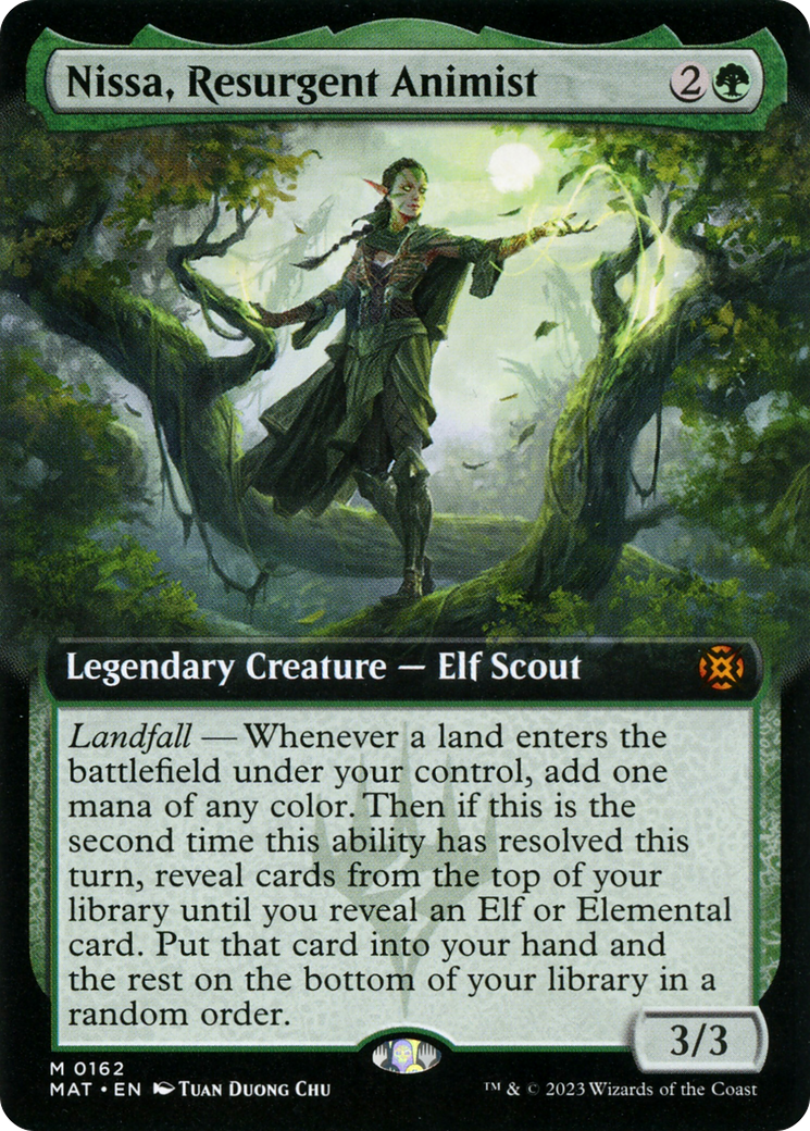Nissa, Resurgent Animist (Extended Art) [March of the Machine: The Aftermath] | Total Play